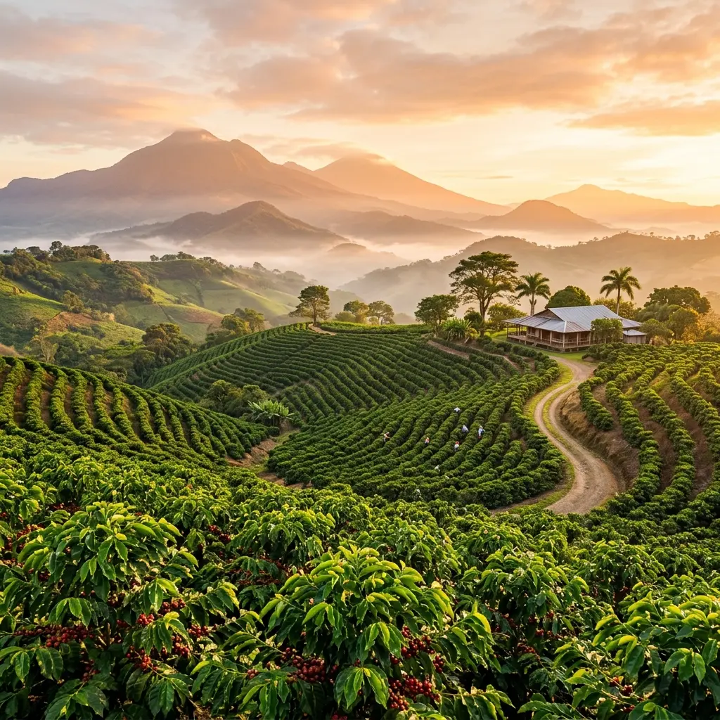 Finca Agrícola de Agricultura Sostenible en Costa Rica